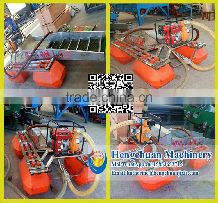 Chinese Small Gold Dredger Boat Portable Mini Gold Dredge Machine