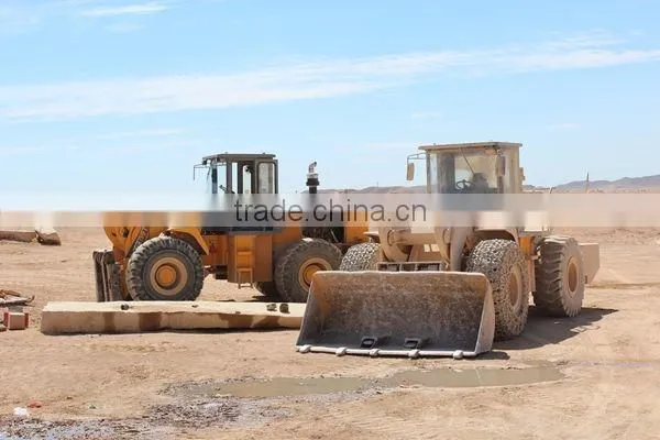 heavy construction equipment 16 ton quarry granite wheel loader fork truck JGM751FT16 for sale
