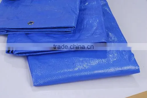 Waterproof PE ready-made tarpaulin with aluminic eyelets/tarpaulin covers