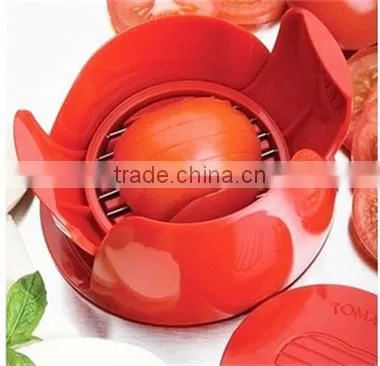 Manual Plastic Tomato Slicer/ Tomato Cutter/ Tomato Splitter