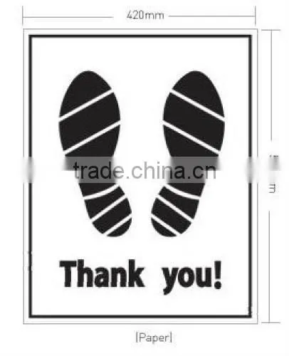disposable floor mat/paper mat