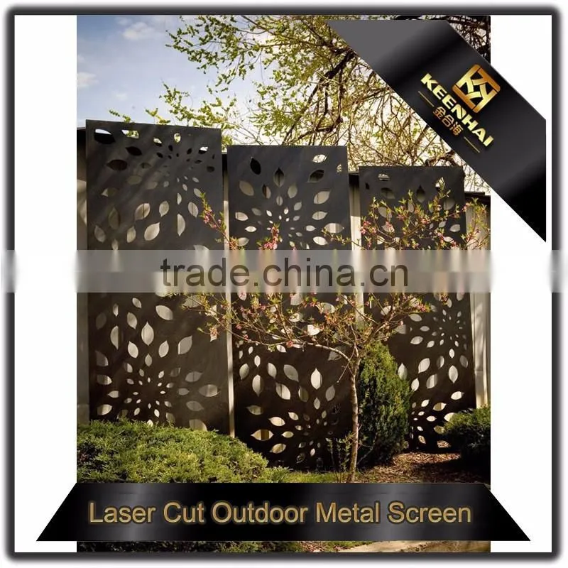 Powder Coated Laser Cutting Aluminium Decorative Wall Panel Outdoor