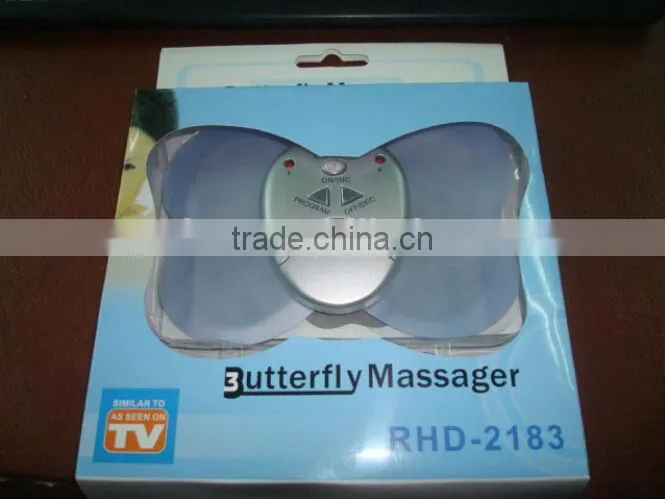 Butterfly Massager , Butterfly Style Muscle Massager , butterfly massager rhd 2183