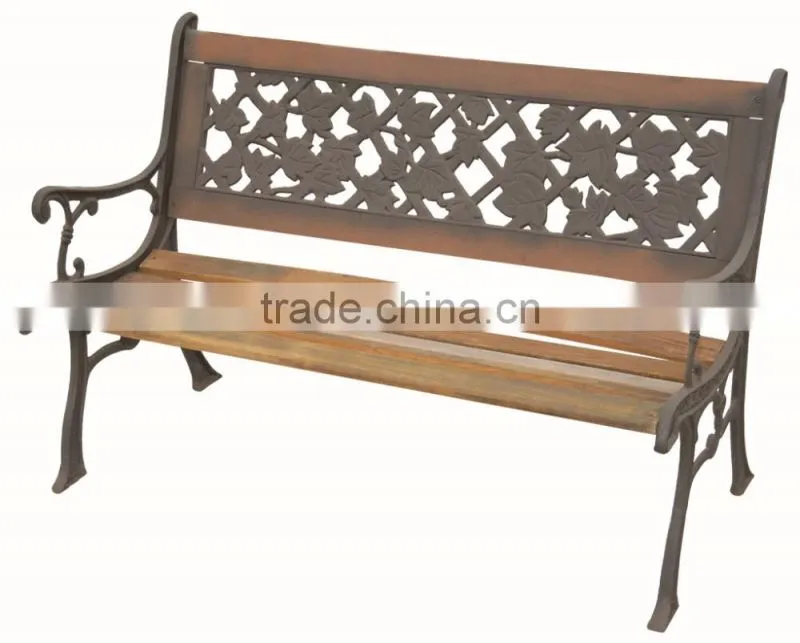 Trade Assurance garden Furniture antique cast iron bench supplier