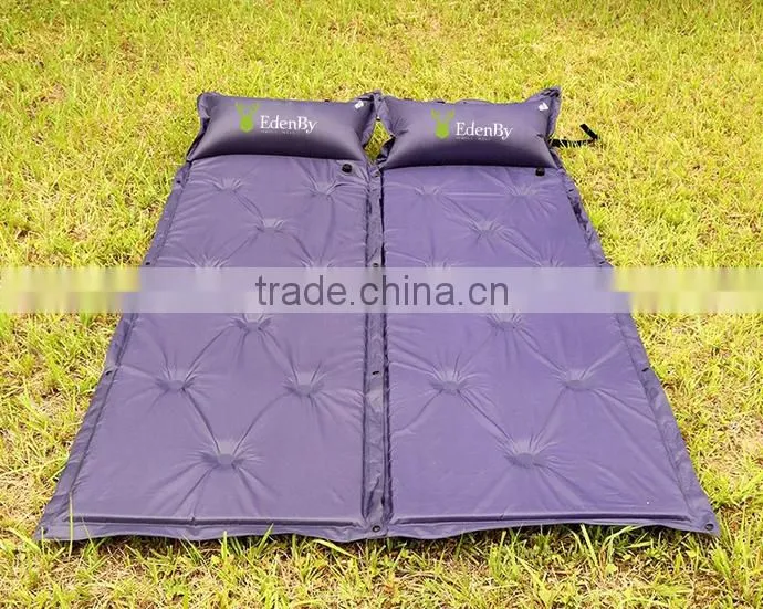 Self-Inflating Mattress with Pillow for Camping or hiking outdoor