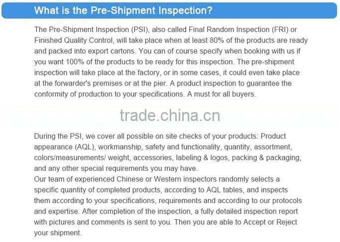 Inspection service for power tools check