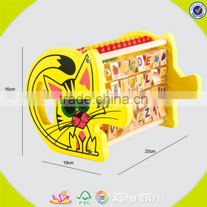 wholesale funny wooden blocks car toy,beautiful wooden blocks car toy,great children wooden blocks car toy W12D023