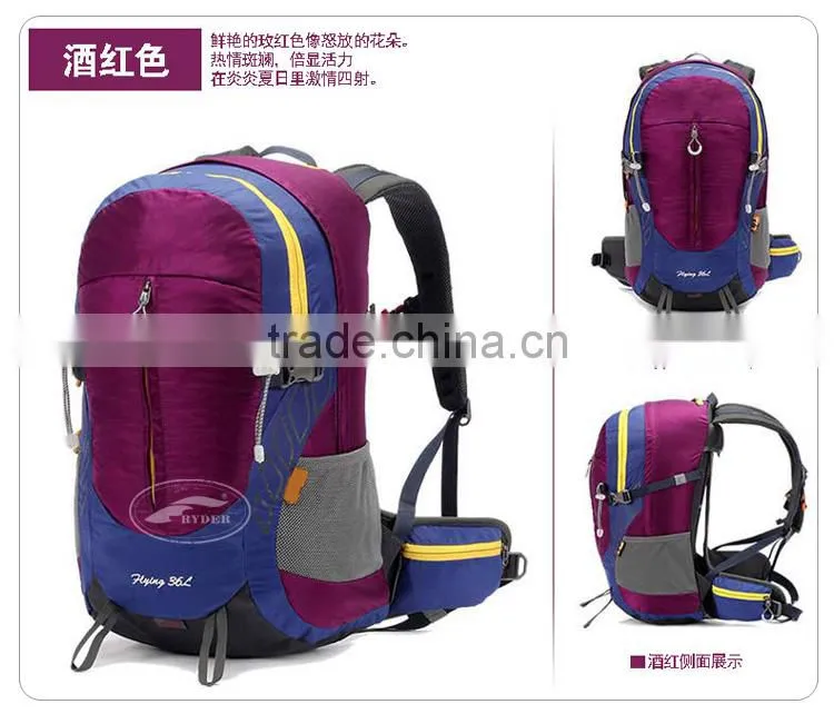 Alibaba SupplierOutdoor Hiking Lightweight Fashion Waterproof Boys Backpack Sports