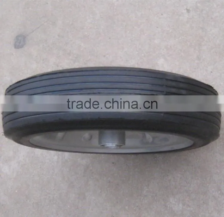Heavy duty metal rim solid wheels 12 Inch made in China OEM