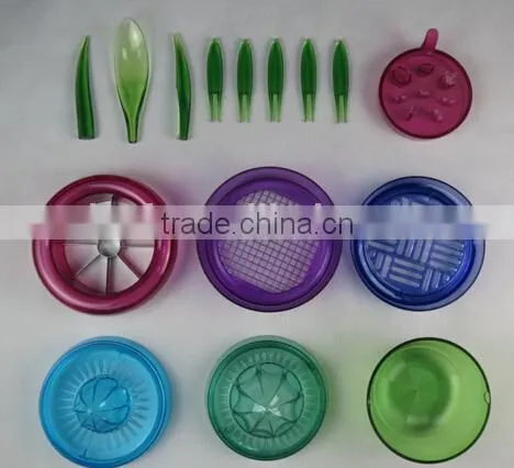 2016 wholesale 10 in 1 fruit making salad tools set kitchen tool