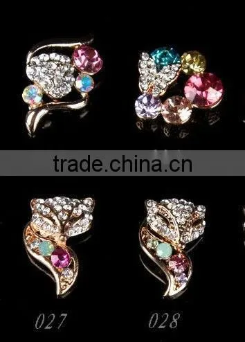 The new luxury Japanese alloy nail accessories/The drill fox act the role ofing is tasted