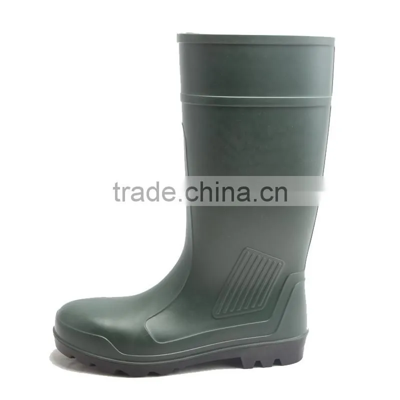 steel toe cap rain boot gumboot