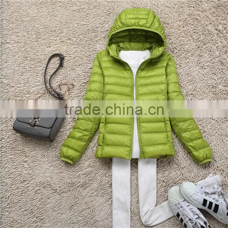 Women winter jacket 2017 ultralight down jacket for winters woman