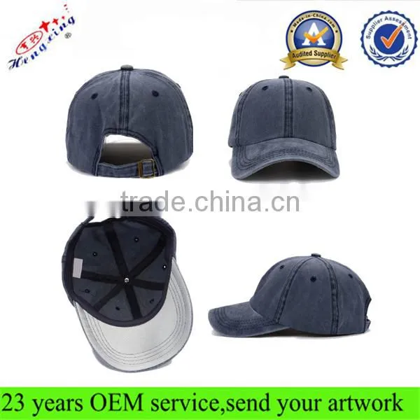 Wholesale new high quality plain custom cheap baseball cap/hat