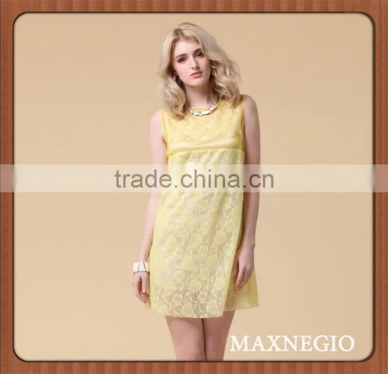 Wholesale fashion women casual hand made dresses