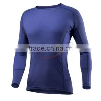 Men long sleeve thermal undershirt