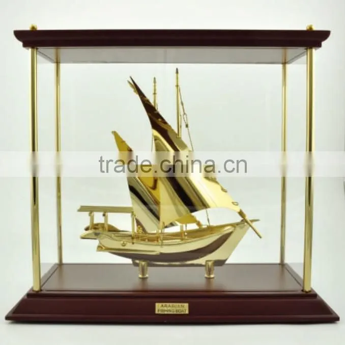 2015 new design High quality 3D arabic dhow frame with decoration gift JKC-01