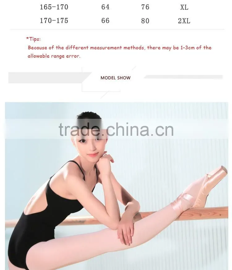 Black Swan Ballet Leotard Sexy Multi-Straps Women Bodysuit Camisole Gymnastics Leotards For Adults