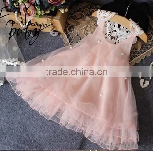 Summer New Baby Dresses Girl Lace Bow First Birthday Party Princess Dress Wedding Christening Gowns Baby Girl Dress