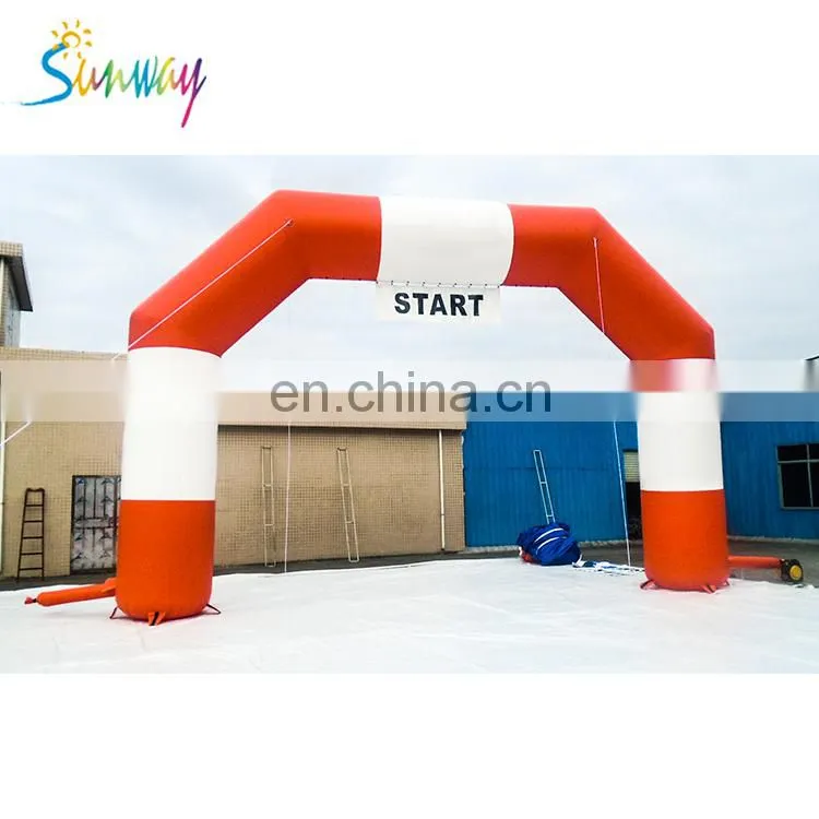 Hot sale inflatable advertising arch, inflatable finish line for events