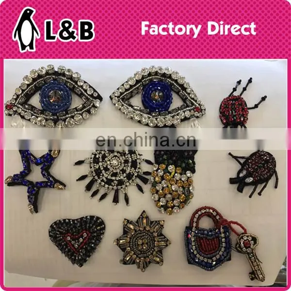 New design latest fashion rhinestone applique