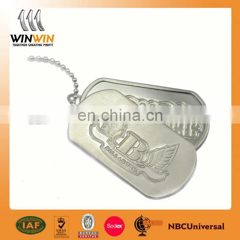 wholesale custom metal dog tag with good quality