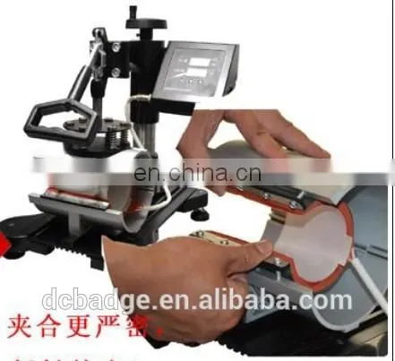 Combo 5 in 1 heat press machine,Making: T-shirt+ 11oz mug+7.5"plate+Cap+10"plate+Cap
