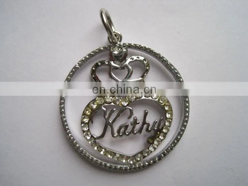 Fancy rhinestone zipper puller