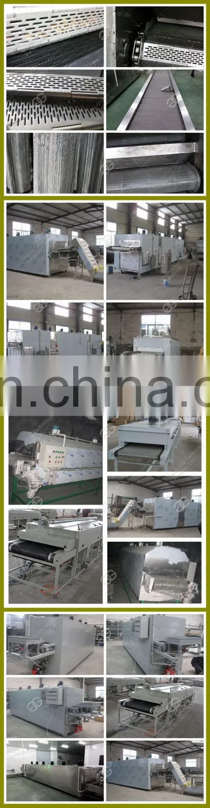 Full Automatic Commercial Sesame Peanut Grinding Separating Chopper Equipment Cashew Nut Roasting Machine