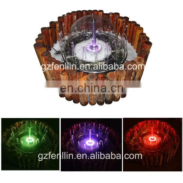 Diameter 68cm mini smoky shape water fountain
