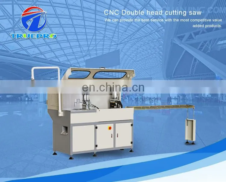 Window glass cleaning machine connector cutting saw