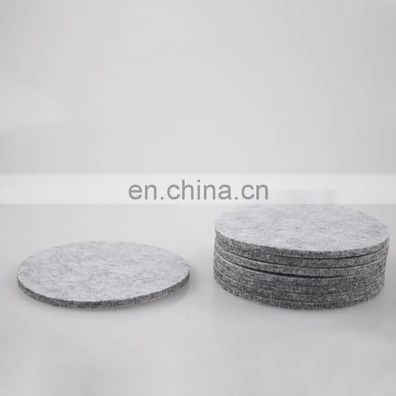 Home Decor Felt Table Mat with Holder felt Coaster Placemat Table Mat Pad Set for Drinks