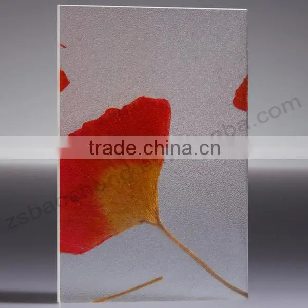 Durable Long-lasting translucent acrylic partition panel