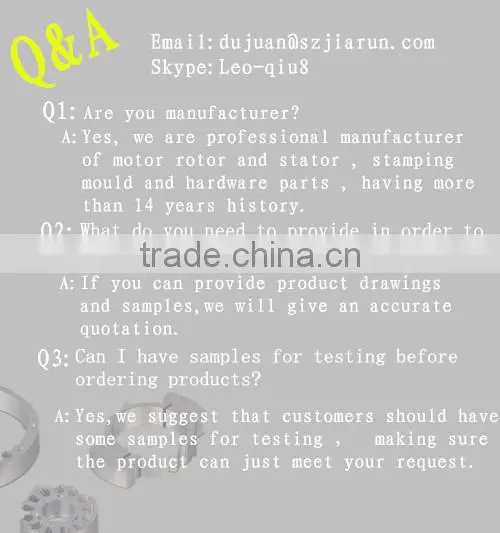 high speed stamping mould/die for reluctance motor lamination core
