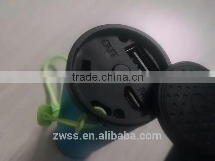 Beautiful LED rechargeable torch with power bank