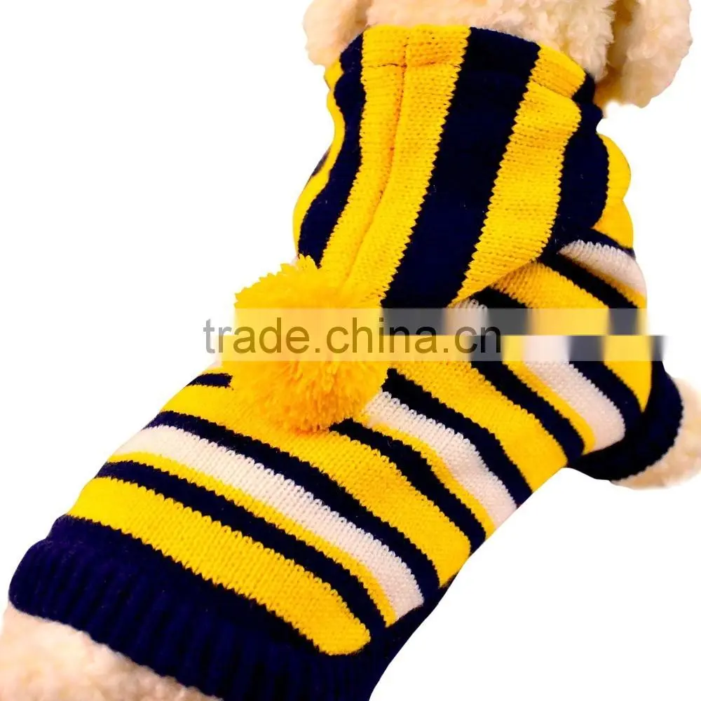 hotsale cotton knitting pattern pet dogs Sweater for winter