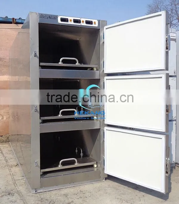 high quality stainless steel animals morgue equipment