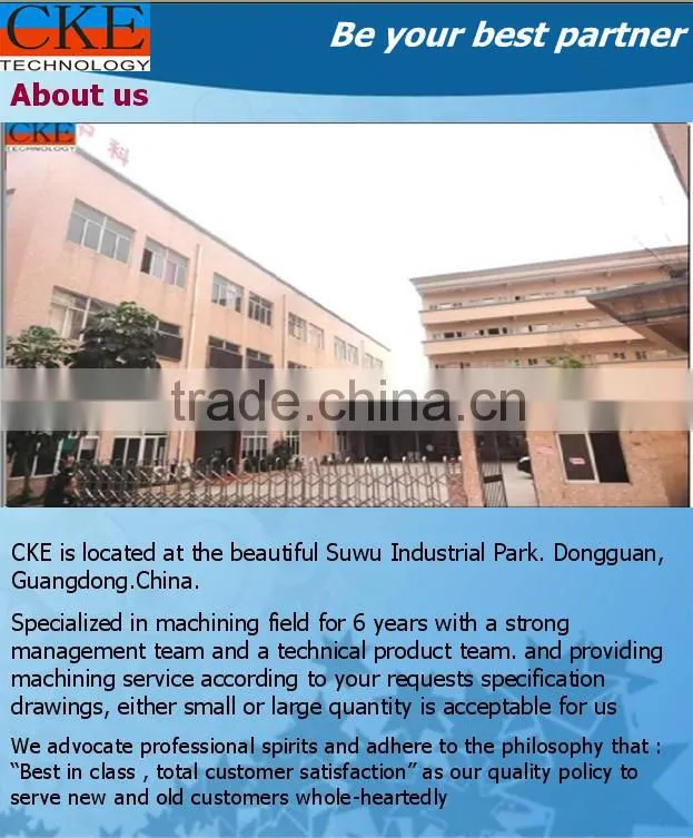 Hot Customized Precision CNC Machine Parts Spare Parts