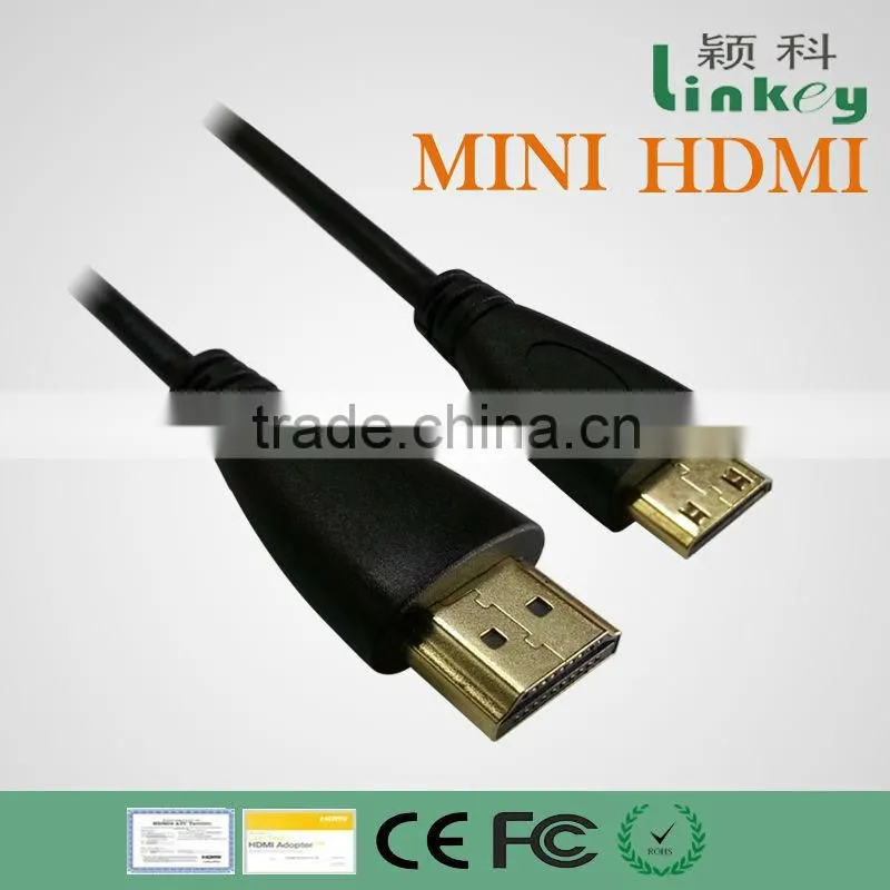 mini hdmi cable support 1080P HDTV DVD PS3