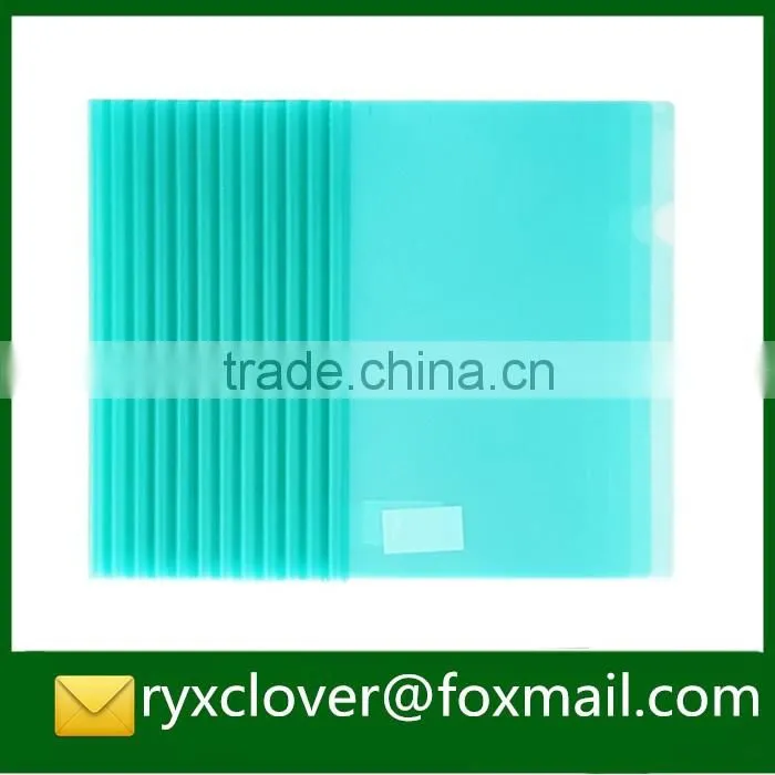 PP plastic transparent clip report cover file folder