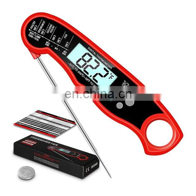 Super Fast Reading Food BBQ Thermometer Digital Cooking Thermometer with Inside Magnet