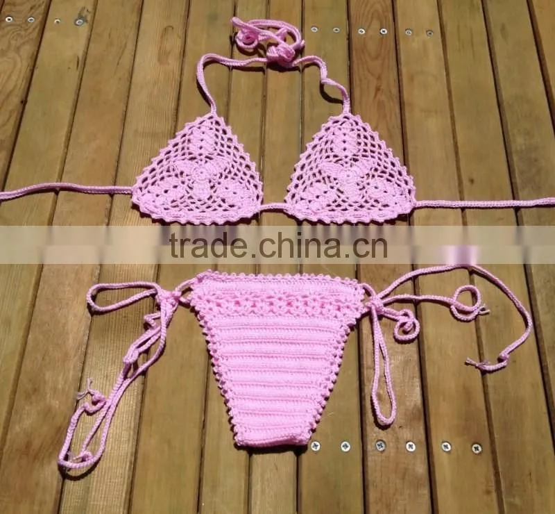 New Women Swimsuit Crochet Sexy Bikini