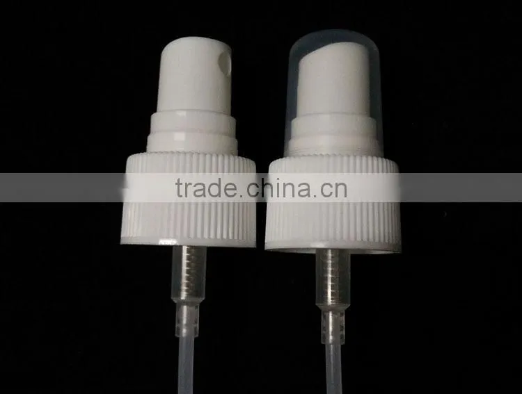 24MM Plastic Mist Sprayer for PET Bottle With Clear Cover