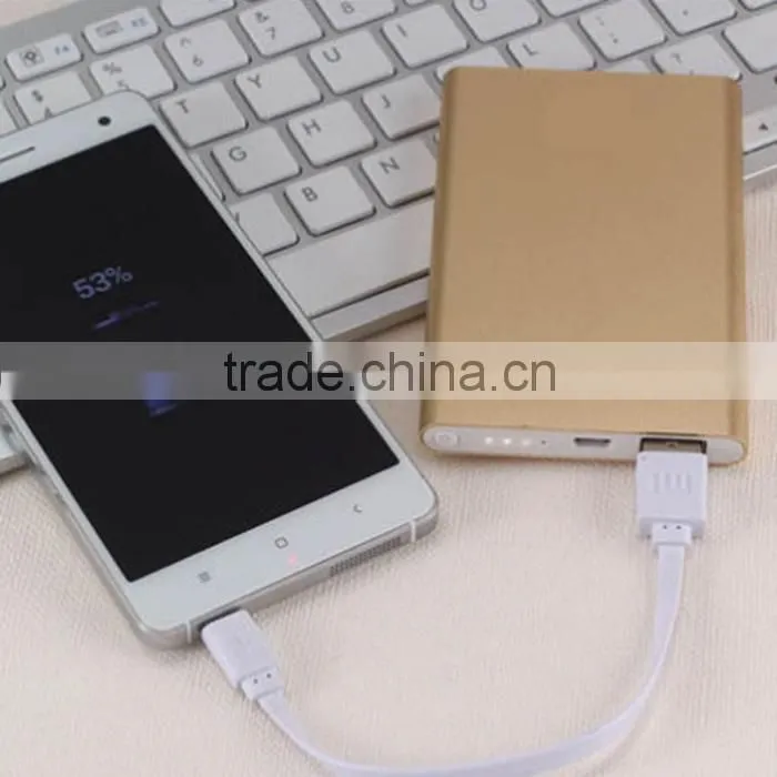 Portable charger 5000mAh power bank for xiaomi mobile phone