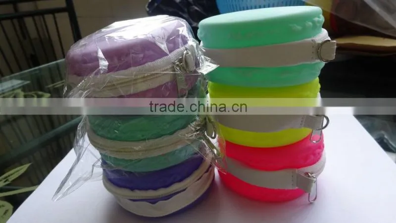 Colorful Macaron Wallet silicon production