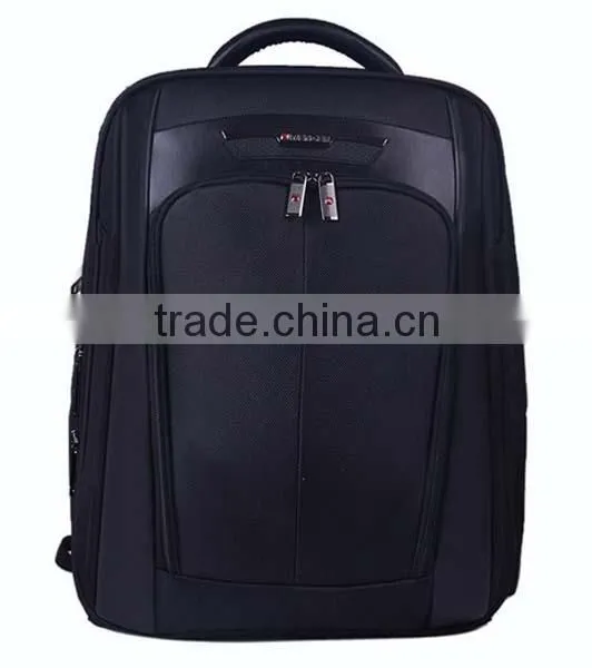 New customized black laptop notebook backpack