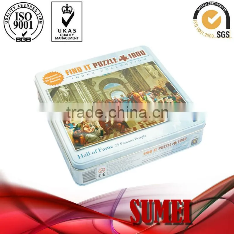 playing cards custom design tin box