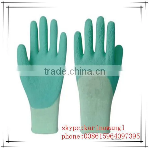 latex coating work glove manufacturer in china