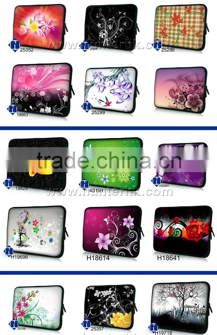 Unique Heart Floral For Laptop Neoprene Case