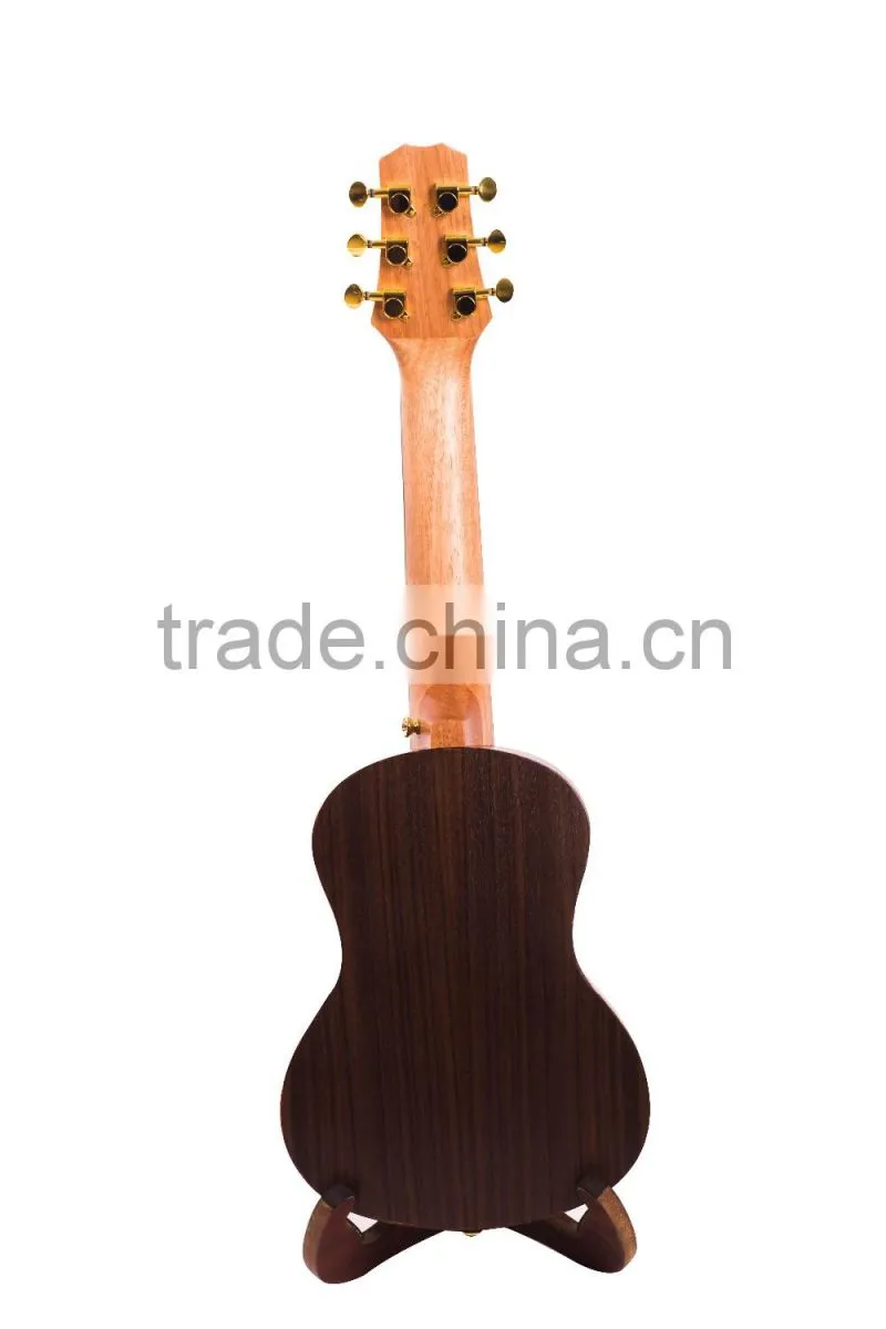 Global musical instruments guitar keychains drop shipping 28" acoustic mini guitar